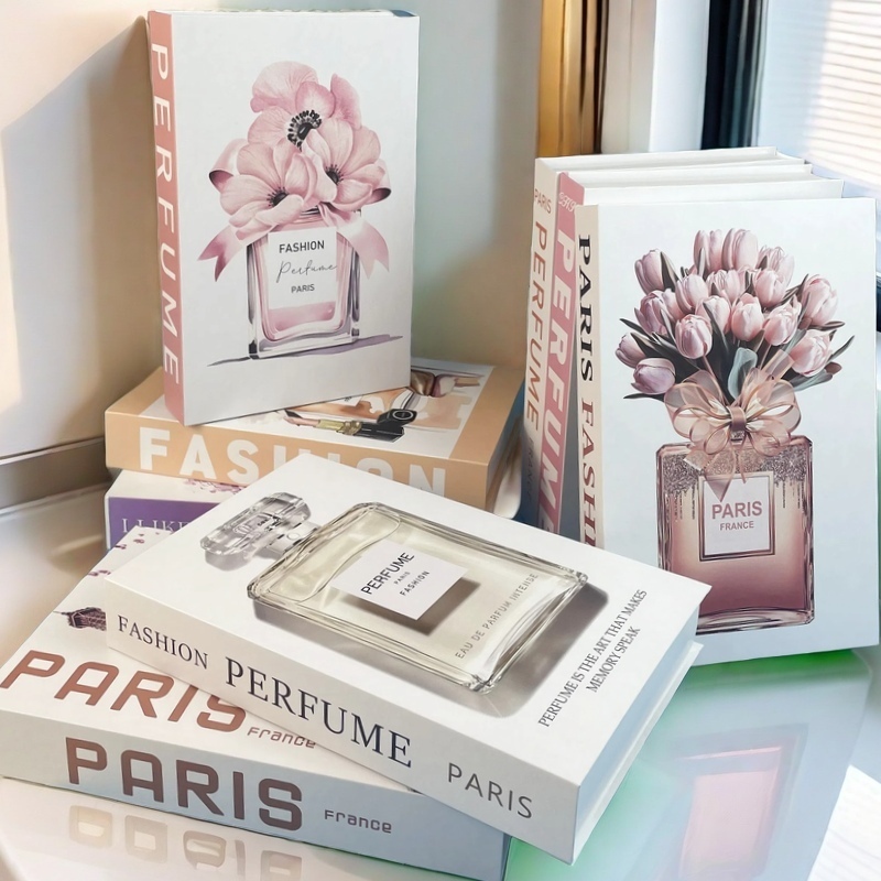 Interior Design Book - Livres décoratifs de parfum à la