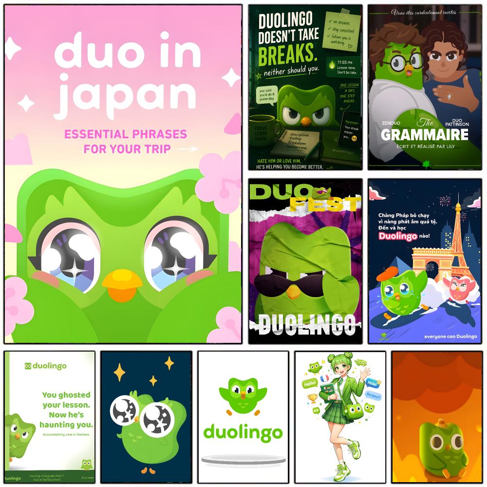Interior Design Language - Affiche de l'application linguistique D-duolingo, décoration