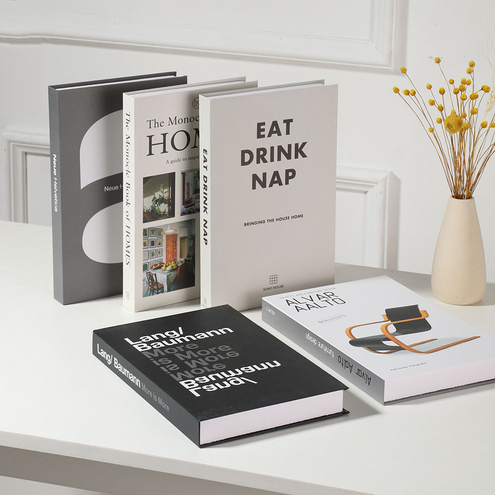 Nouveaux livres factices tenda - Interior Design Book avis et prix