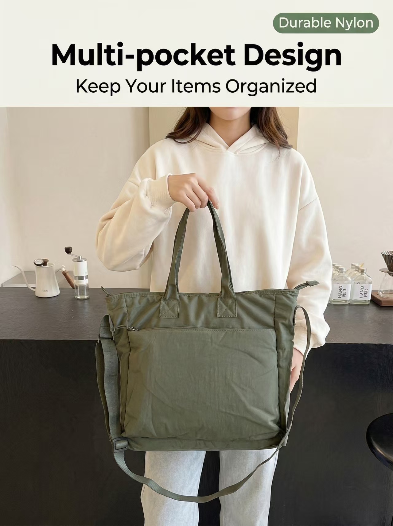 Un sac fourre-tout en nylon si - Interior Design Book avis et prix