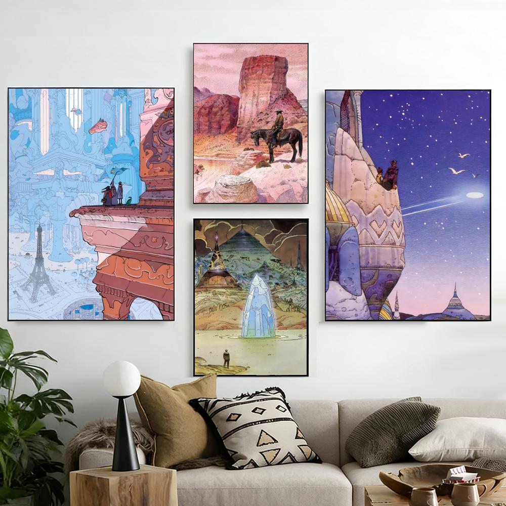 Affiche sans cadre, autocollan - Interior Design Home Decor avis et prix