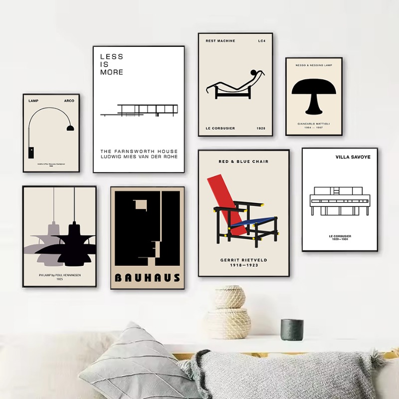 Affiche classique de l'archite - Interior Design Home Decor avis et prix