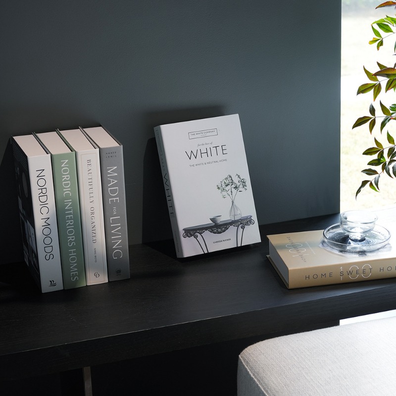 Faux livres simples, ornement  - Interior Design Book avis et prix