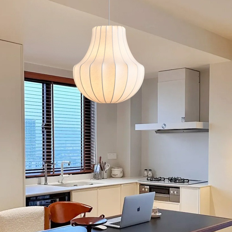 Lampe suspendue en tissu de st - Interior Design Remote avis et prix
