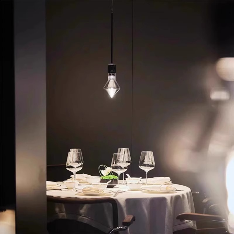 Lampes suspendues en verre de  - Interior Design Remote avis et prix