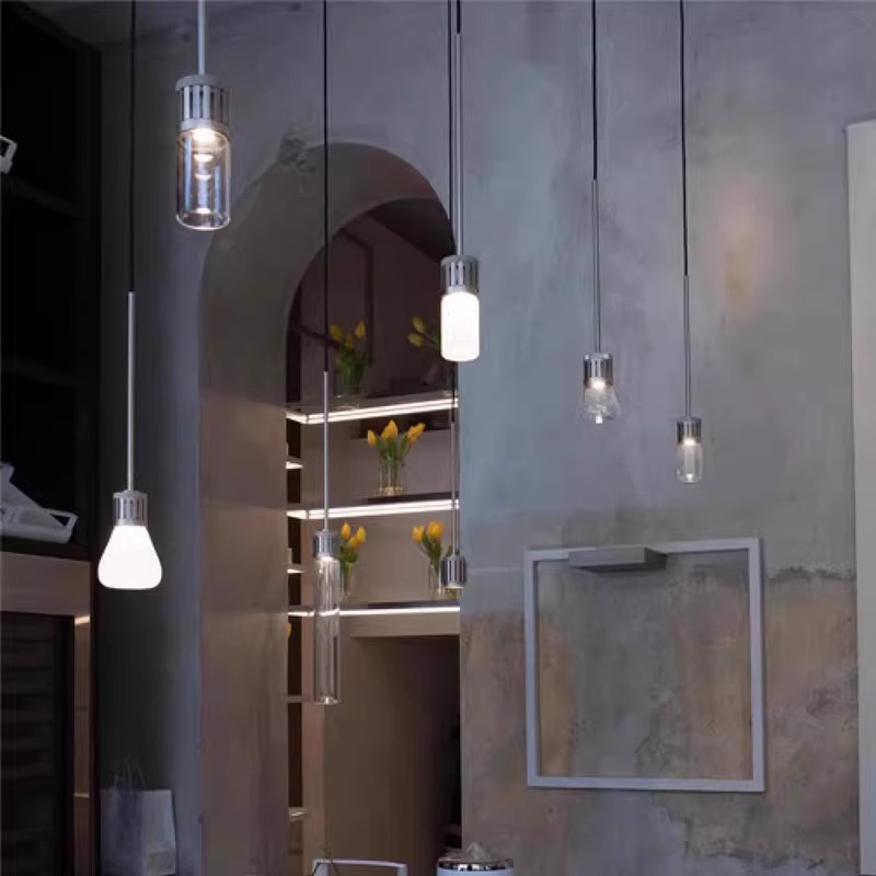 Lampes suspendues en verre de  - Interior Design Remote avis et prix