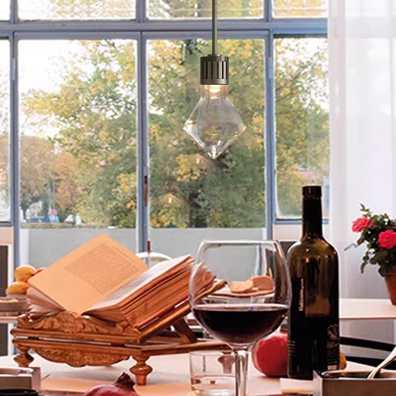 Lampes suspendues en verre de  - Interior Design Remote avis et prix