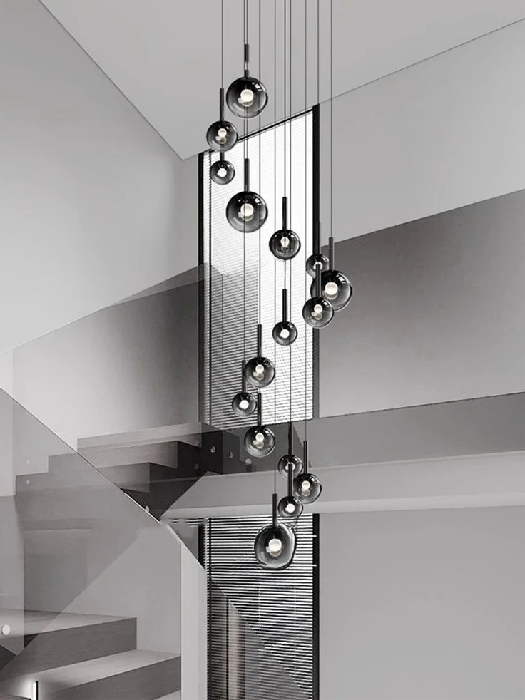 Lustre en verre de Ping-pong n - Interior Design Remote avis et prix