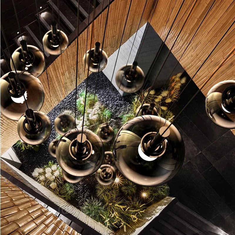 Lustre en verre de Ping-pong n - Interior Design Remote avis et prix